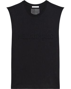Helmut Lang T-Shirt Aus Jersey - Schwarz