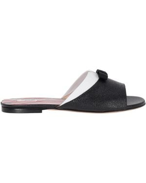 Thom Browne Beis-sandalen - Wit