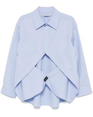 Alexander Wang Pull Back Hemd - Blau