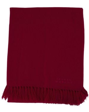 Isabel Marant Vilana GB Schal Cotton Purple - Lila