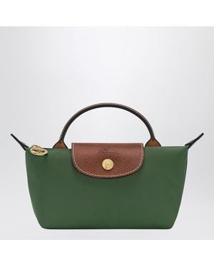 Longchamp Le Pliage Original Clutch Bag - Green