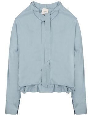 Alysi Chic Mini Shirt For Spring/Summer 2026 - Blue