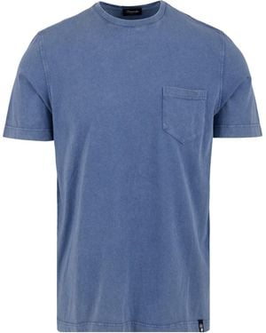 Drumohr T -Shirts und Polos Blau