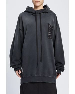 Ann Demeulemeester I'm No ir a ninguna parte. - Gris