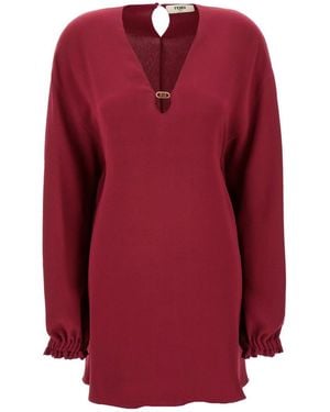 Fendi Short Dresses - Red