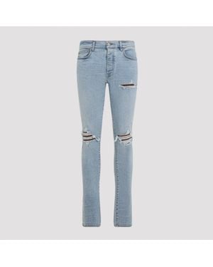 Amiri Häkelleder Mx1 Jeans - Blau