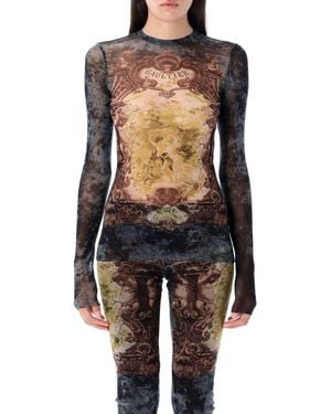 Jean Paul Gaultier Top - Zwart