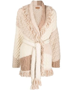 Alanui Talking Glacier Cardigan - Natur