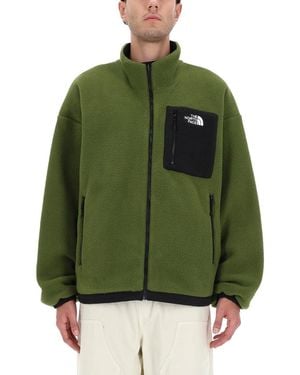 The North Face Reversible Fleece Jacket - Green