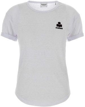 Isabel Marant Solid None T-Shirt - White