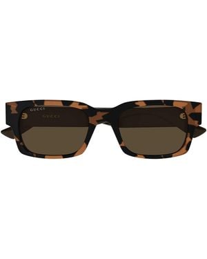 Gucci Sonnenbrille Gg2084 S 003 Braun/Braun Herren