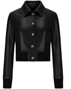 LA ROSE Leather Jacket Nappa - Black