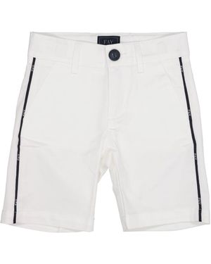 Fay Shorts Ivoor - Blauw