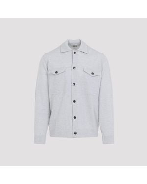 Kiton Jas - Wit