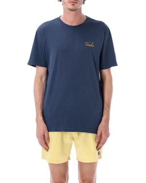 Vissla Skull Isle Organic Tee - Blue