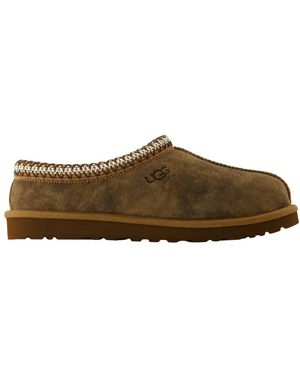 UGG Tasman Baxter Mules Leather Brown - Bruin