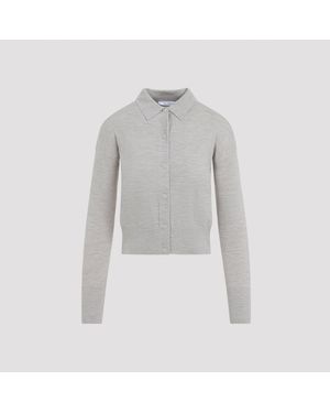Max Mara Medeola Gebreide Polo - Grijs