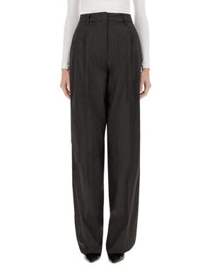 Thelatest Poplin Trousers - Black