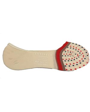 Antipast Calcetines Cortos Pois - Blanco