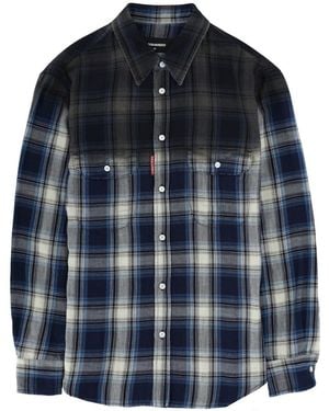 DSquared² Cotton Shirt - Blue