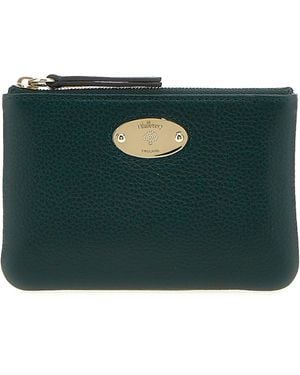 Mulberry Maulbeerplaque kleine Brieftasche - Grün