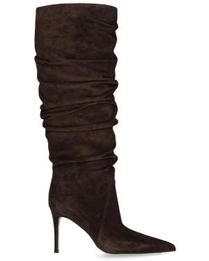 Michael Kors Dawn Chocolate Heeled Boot - Brown