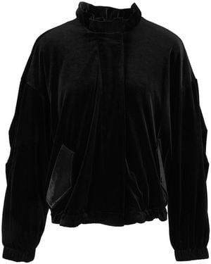Emporio Armani Woman Blouson Jacket - Black