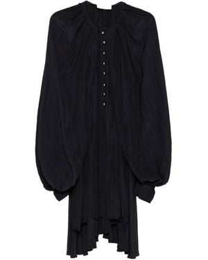 Lanvin Dark Mini Dress - Blue