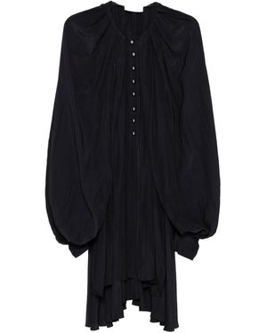 Lanvin Dark Mini Dress - Blau