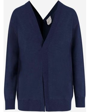 Sa Su Phi Cashmere And Silk Blend Knit - Blue