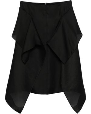 KHAITE Nina Skirt - Black