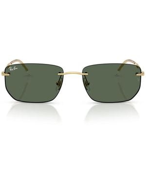Ray-Ban Zonnebril Rb3768 001/71 Goud Arista/donkergroen Unisex