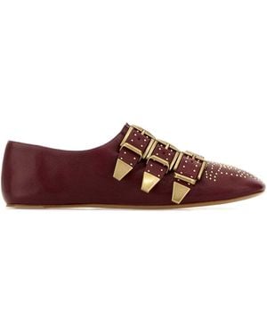 Chloé Slip On Ballet Flats - Brown