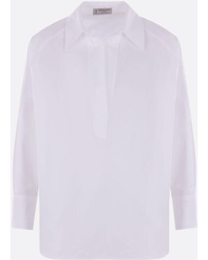 Alberto Biani Cotton Blouse - Wit