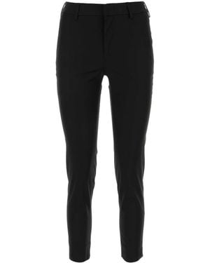 PT Torino Dark Stretch Cashmere Diana Pant in Black | Lyst UK