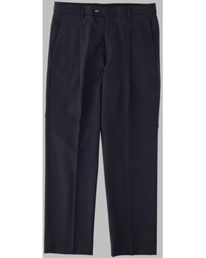 BE ABLE Tailored Wool-Blend Trousers - Blue