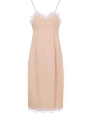 Carven Long Dresses Nude & Neutrals - Natural