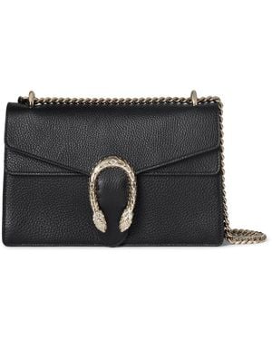 Gucci Shoulder Bag Dionysus Calf Skin - Black