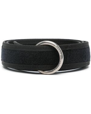 Random Identities Velcro Ring Belt Ran03K106 - Black