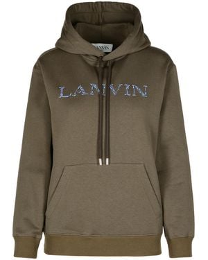 Lanvin Cotton Sweatshirt - Grün