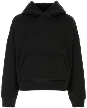 Entire studios Oversize Cotton Sweatshirt - Black