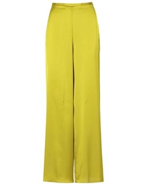 SIMONA CORSELLINI Pants - Yellow