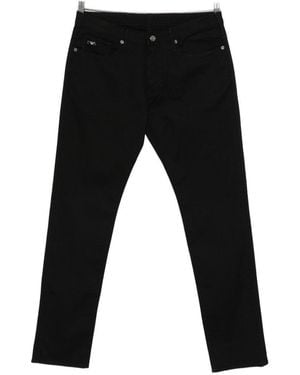 Emporio Armani Denim Cotton Jeans - Black
