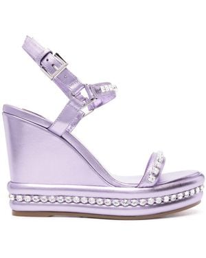 Christian Louboutin Pyrastrass Sandals - Purple