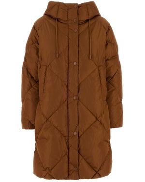 Weekend Caramel Nylon Guelfo Down Jacket - Brown