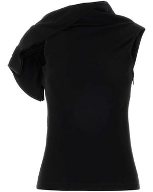 Loewe Stretch Cady Top - Black