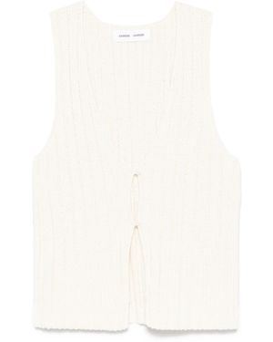 Samsøe & Samsøe Salou Vest - Natural