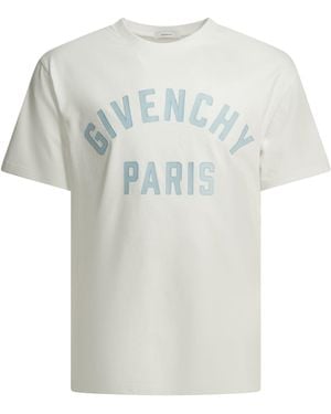 Givenchy Camiseta con cuello redondo " París" de - Blanco