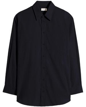 Lemaire Overhemd Met Twee Zakken - Blauw