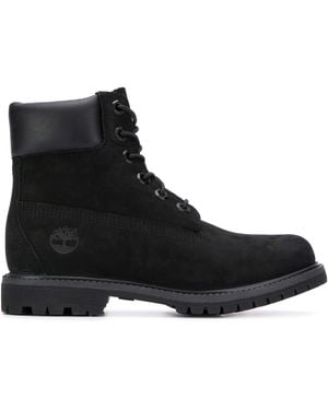 Timberland Premium Lace Up Boots - Black